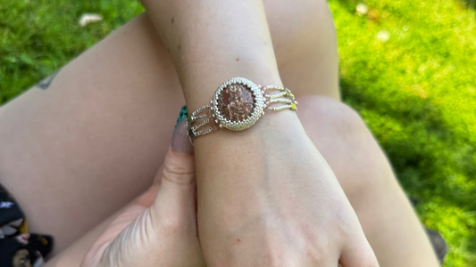 Leopard Jasper and Silver Made to Order